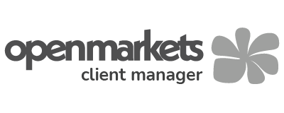 Openmarkets Client Manager logo